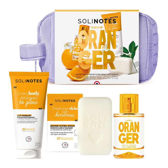 Fleur d'Oranger - Coffret Eau de Parfum 50 ml + 2 Produits