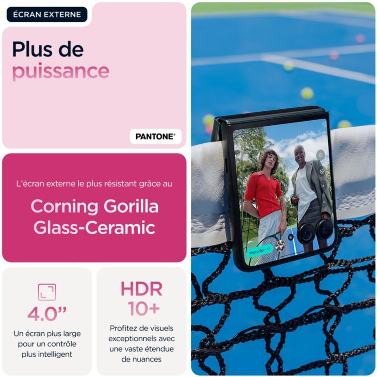 Smartphone MOTOROLA Razr 60 Ultra 512Go Rose