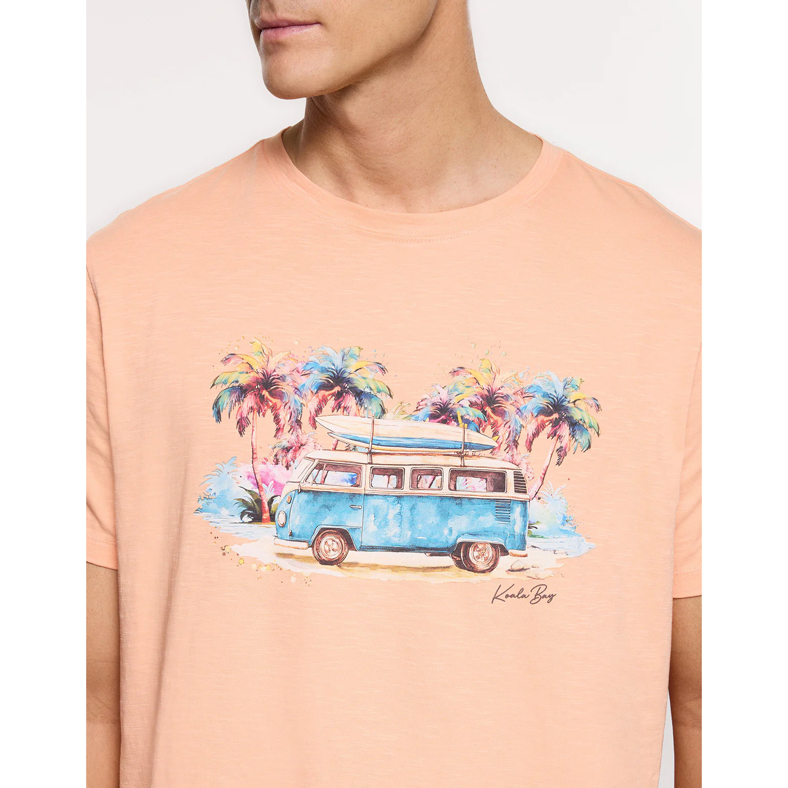 Camiseta Manga Corta Naranja - Vansi