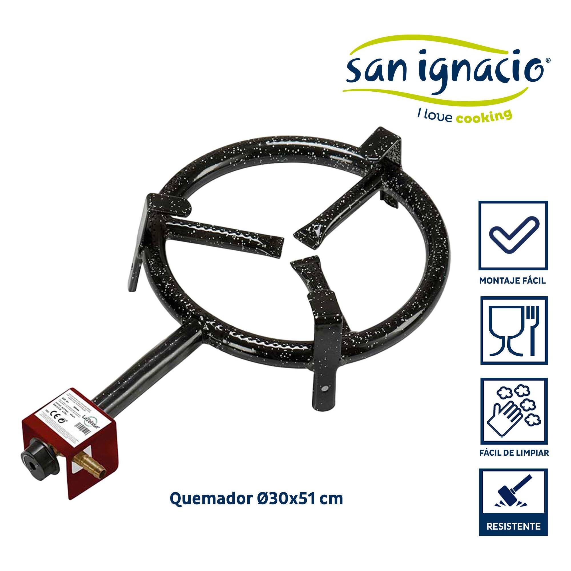 Quemador 300mm 1 fuego colección la dehesa