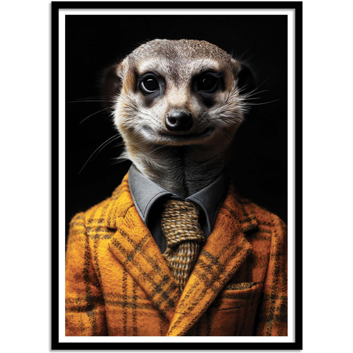 Affiche - Meerkat Wild Suits - Philippe Hugonnard