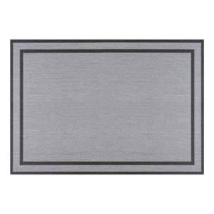 Tapis LIVING DECO Cadre Argent
