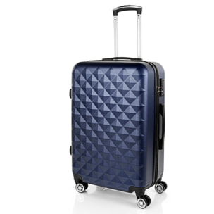 Trolley Mediano 60 Cms Itaca Diamond Azul