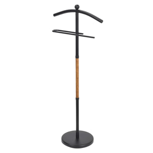 Valet De Nuit Effet Bois