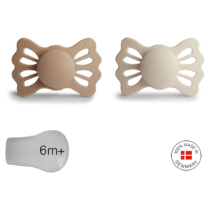 Frigg Pack 2 Chupetes Sim. Silicona Lucky