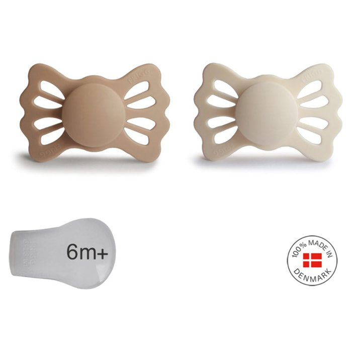Frigg Pack 2 Chupetes Sim. Silicona Lucky