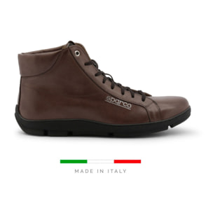 Zapatillas Sneaker para Hombre - Sparco Palagio Leather Brown