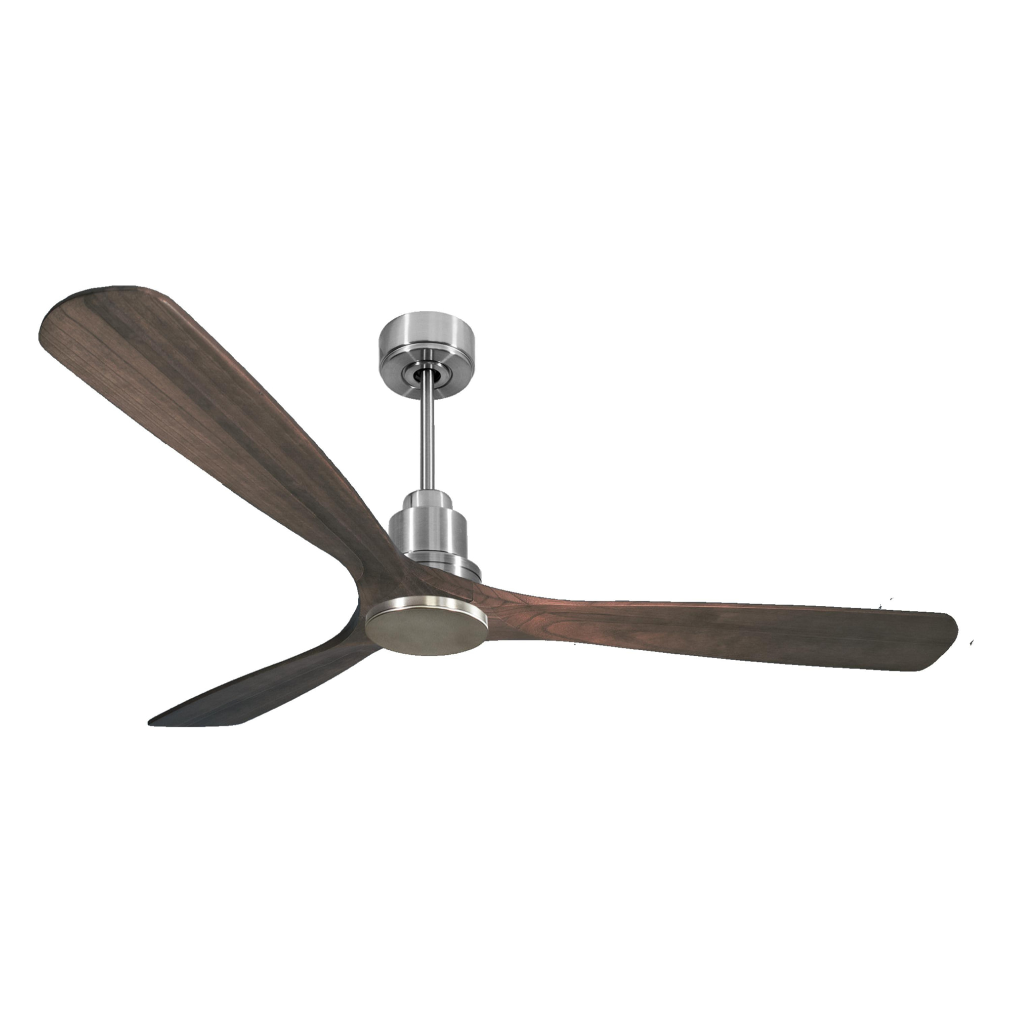 Ventilateur de plafond Réversible  Thermostat Wifi Moteur à courant continu Toits en pente Télécommande Mémoire