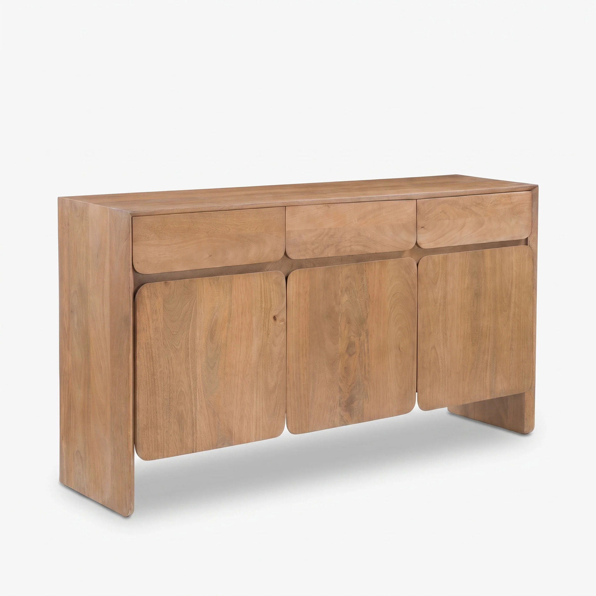 Buffet en bois de manguier marron clair - Achille