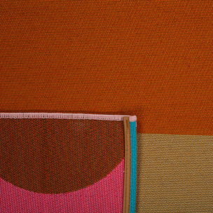AZUR - Tapis intérieur/extérieur esprit art déco beige