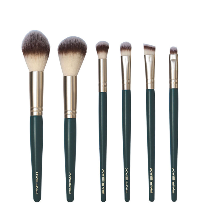 Glow Vibe - Coffret Collection Pinceaux Maquillage + Pochette