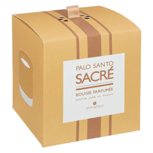 Bougie parfumée "Marty" - palo santo sacré - 600g