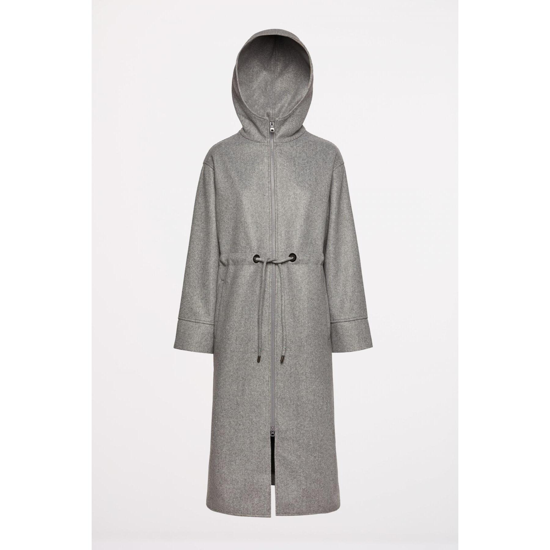 Abrigos Mujer de la marca GEOX  modelo W DORALEA LONG COAT GRIS