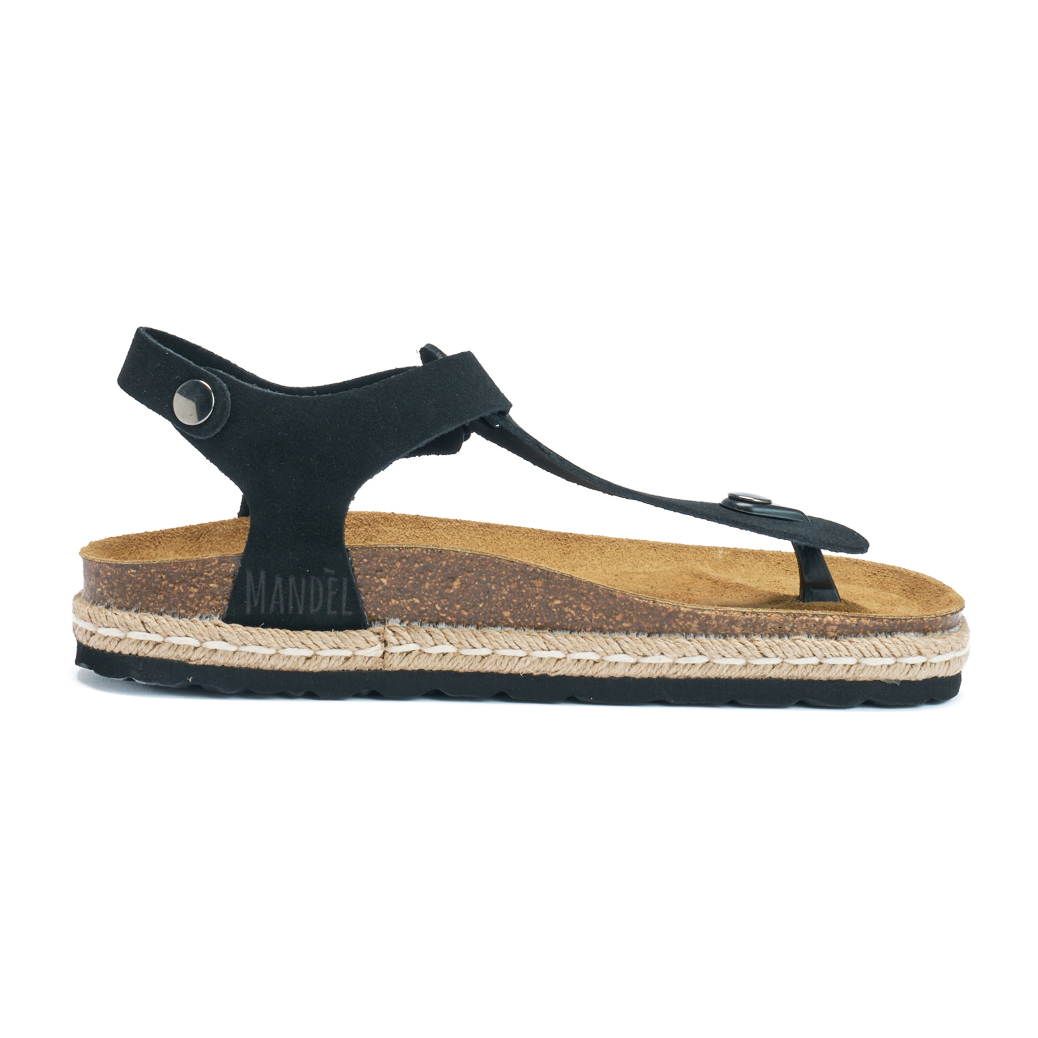 Sandalo Mandèl Nero