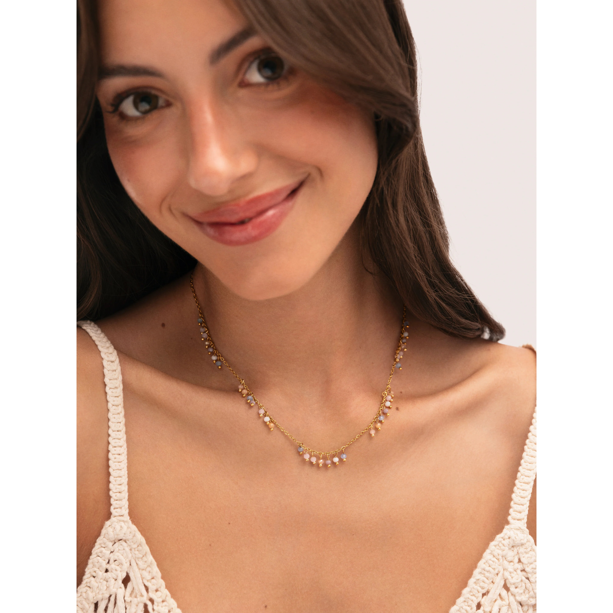 Collana Dancing Daphne  Acciao Placcato Oro