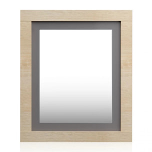 Espejo rectangular Kira Cambria - Grafito