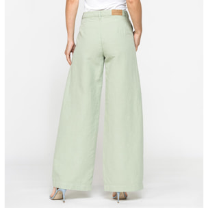 PANTALONE MOD.763 IN TESSUTO LINO COTONE