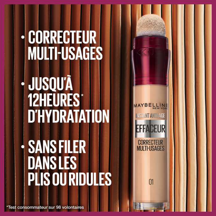 Maybelline New York Instant Anti-Âge L'Effaceur Anti-cernes 115 BEIGE DORÉ 6.8 ML