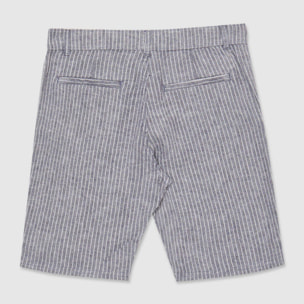 Pantaloncini in lino righe
