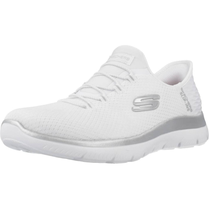 Sneakers De  Mujer Slip-ins  Summits - Diamond Dream Blanco