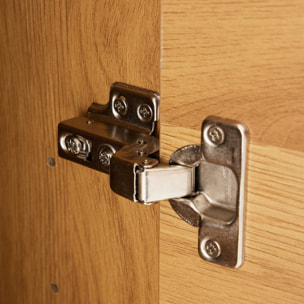 Vaisselier en bois 2 portes 80cm STINNA