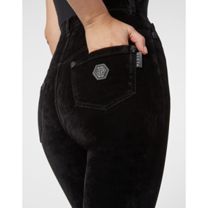 PHILIPP PLEIN Jegging de cintura alta SKULL