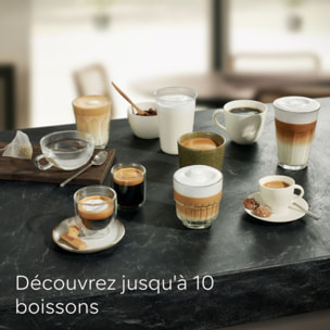 Expresso Broyeur SIEMENS EQ500 integral Inox/Noir lustré TQ515R03