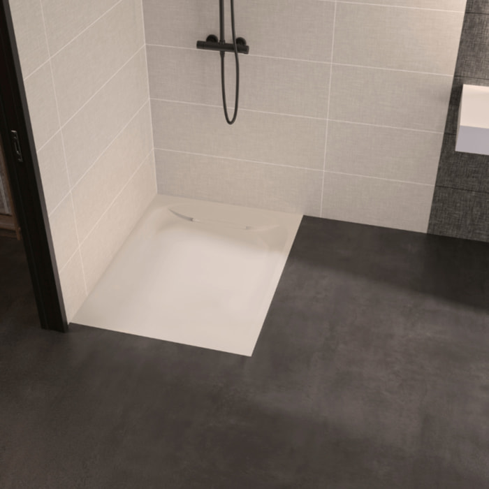 Receveur de douche KINEDO Kinediva beige