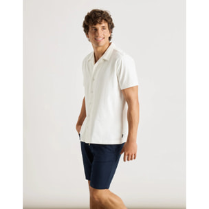 Camisa Manga Corta Blanca - Atimo