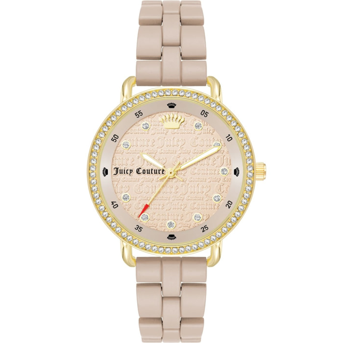 Reloj Juicy Couture JC1310GPTP Mujer Analogico Cuarzo con Correa de Metal