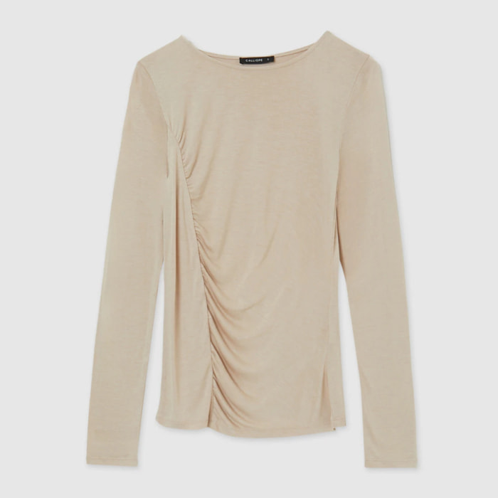 T-shirt tessuto elasticizzato