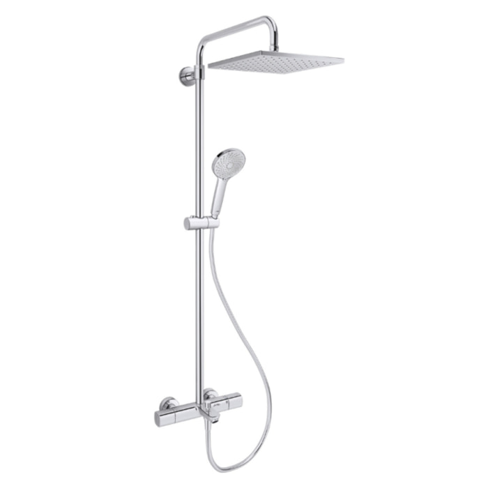 Colonne bain douche thermotastique July+ chromé