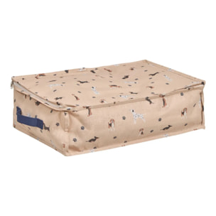 Lot de 2 housses de rangement Zippy L22xp22xH20cm