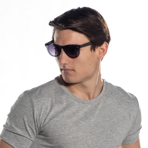 Gafas de sol OCEAN FLORENCIA - Ahumado con montura gris oscuro y patillas negras