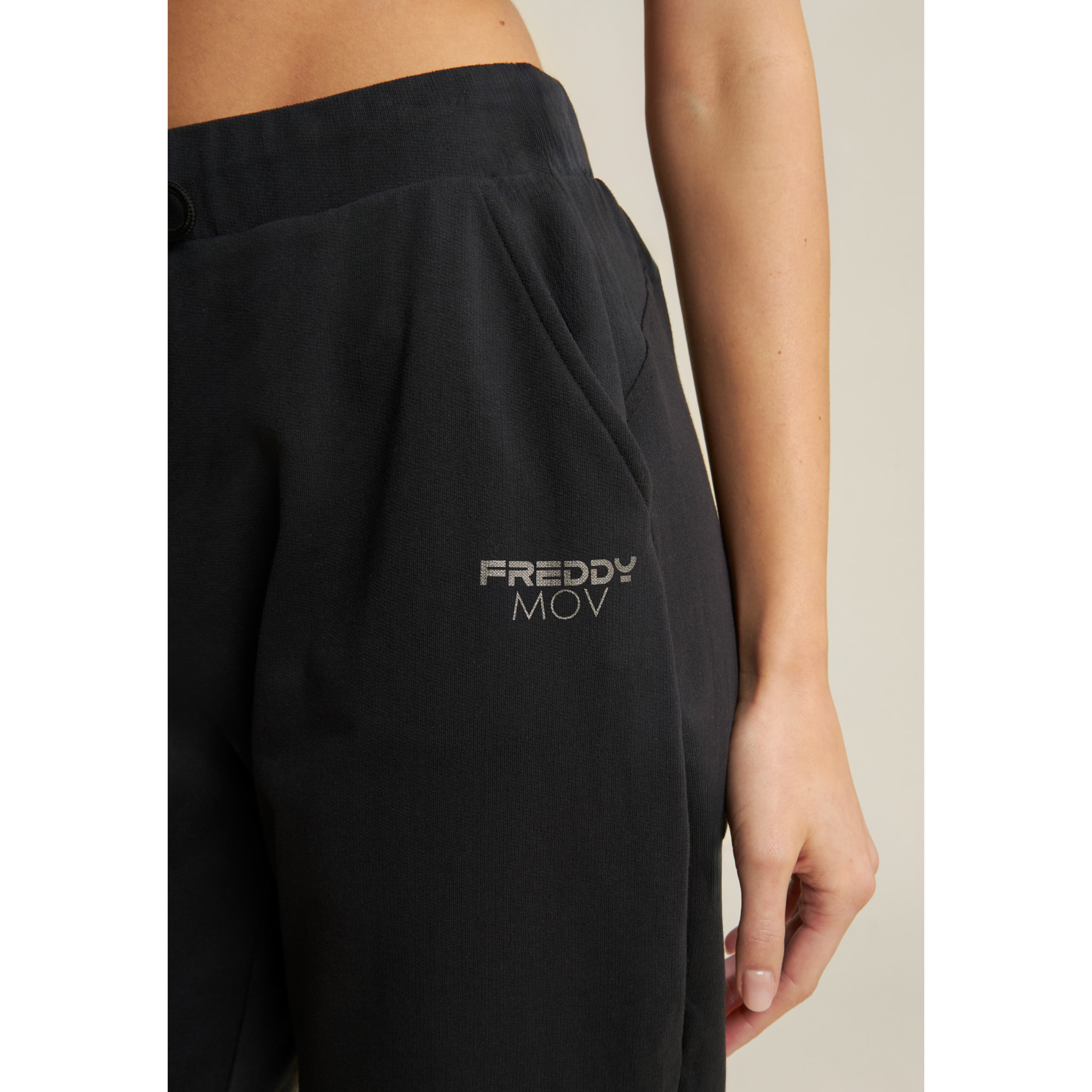 Pantaloni Sportivi Carrot Fit alla Caviglia