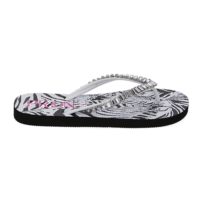 Infradito mare zebrate