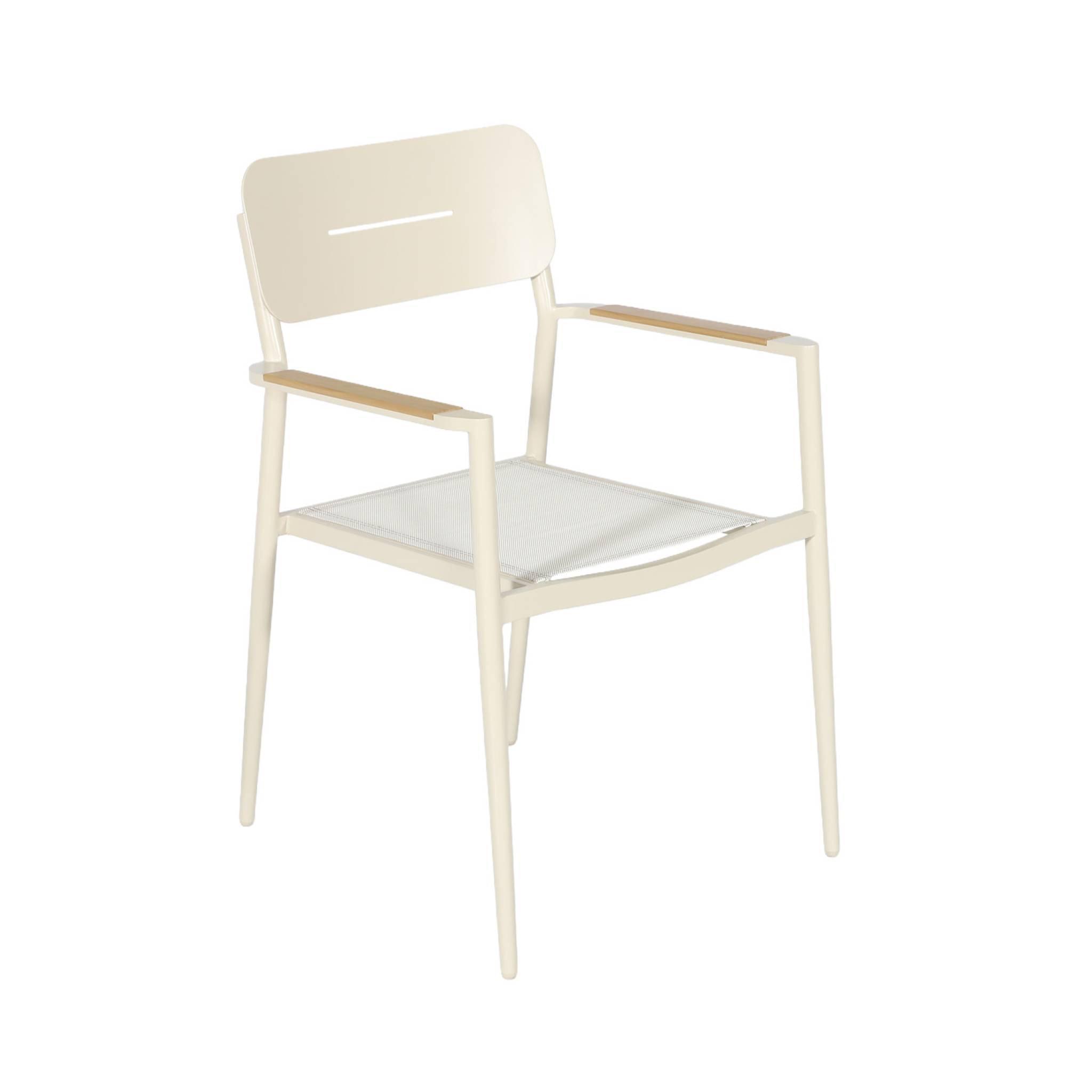 Table de jardin aluminium + 8 assises ELINA + FIRA