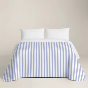 Funda Nórdica Estampada - Cierre Solapa - 100% Algodón - Incluye 1/2 Fundas de Almohada - Costa