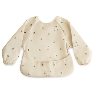 Mushie Babero Con Mangas Print