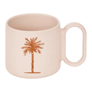 Coffret de 2 mugs Sunshine beige L16xp9,1xH13,5cm