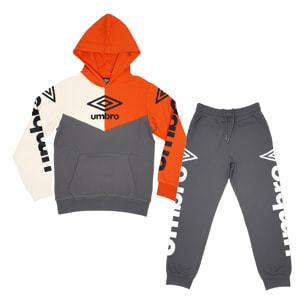 Tuta Ragazzo UMBRO 8 / 16 Anni Cotone Felpato Invernale