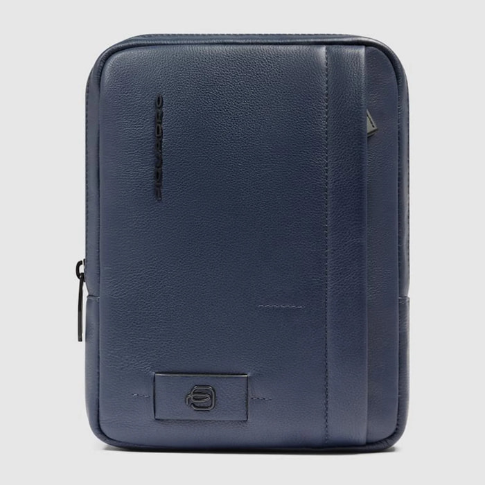 Piquadro Borsello piccolo in pelle porta iPad®mini, schermato con protezione RFID