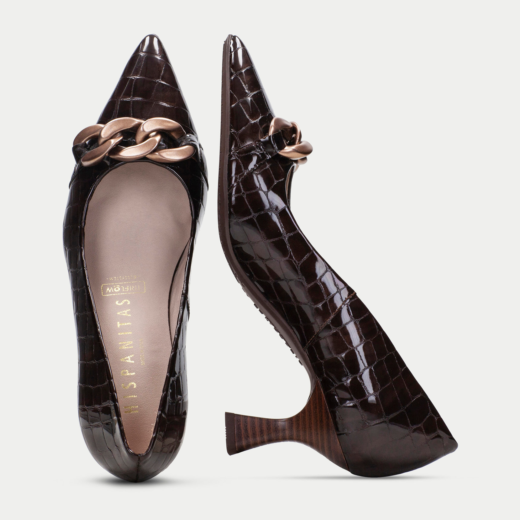 Salon Manuela Coco marron 6 cm