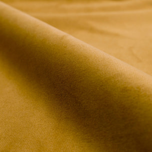 Pack 4 chaises en velours bleu et jaune - Vinni