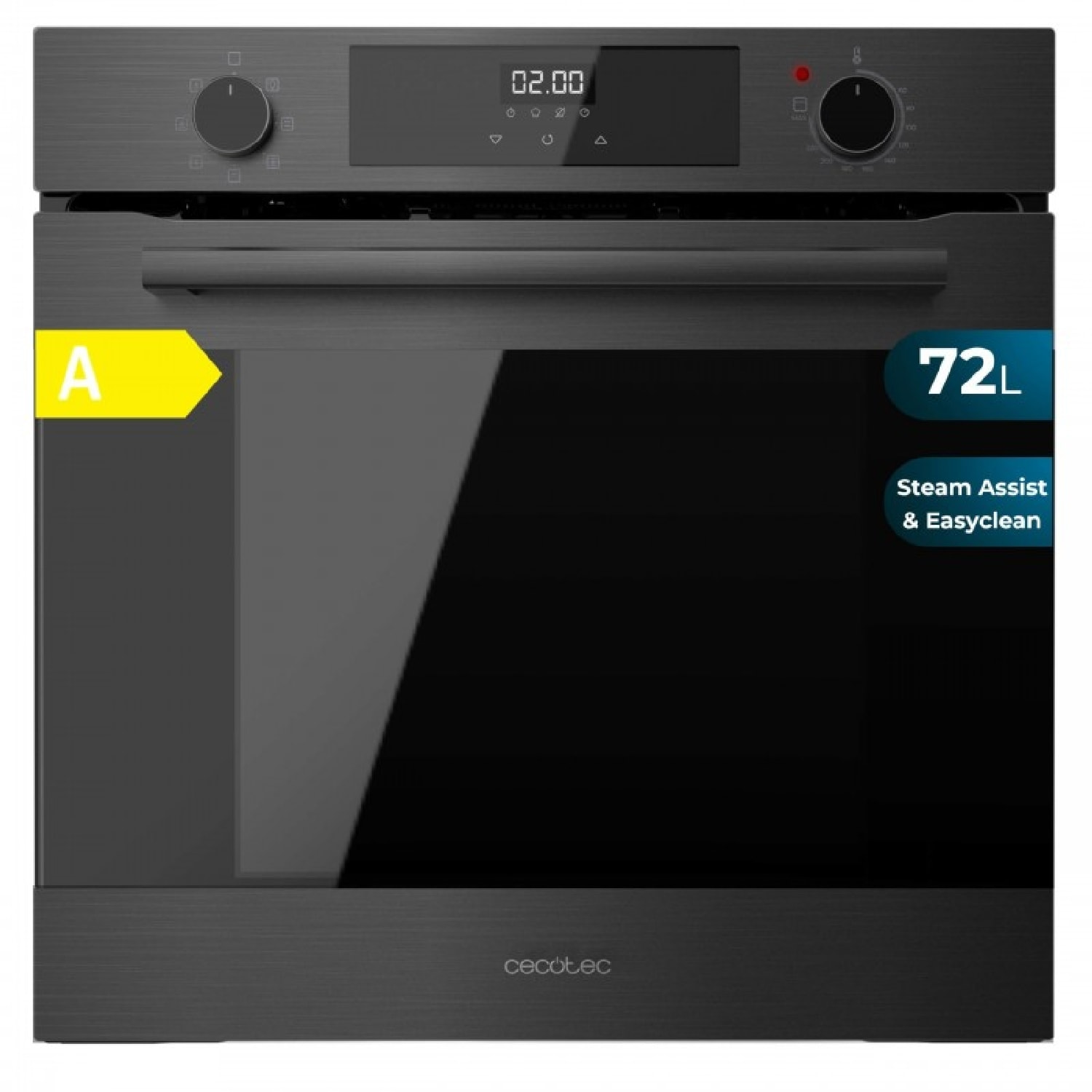 Horno Multifunción Integrable 60cm Bolero Hexa M226000 Matt A. 2800W, 72L, 7 Fun