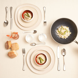 Dunes - Cubertería de 86 piezas