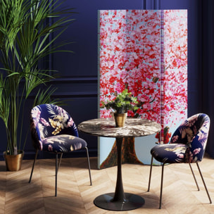 Table Schickeria effet marbre noir Kare Design