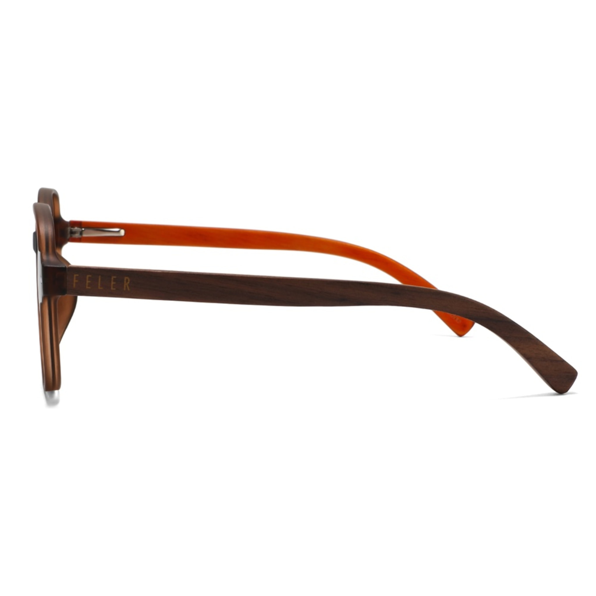 Gafas de Sol Feler 1604-2 Polarizadas de Madera Mujer 54 mm