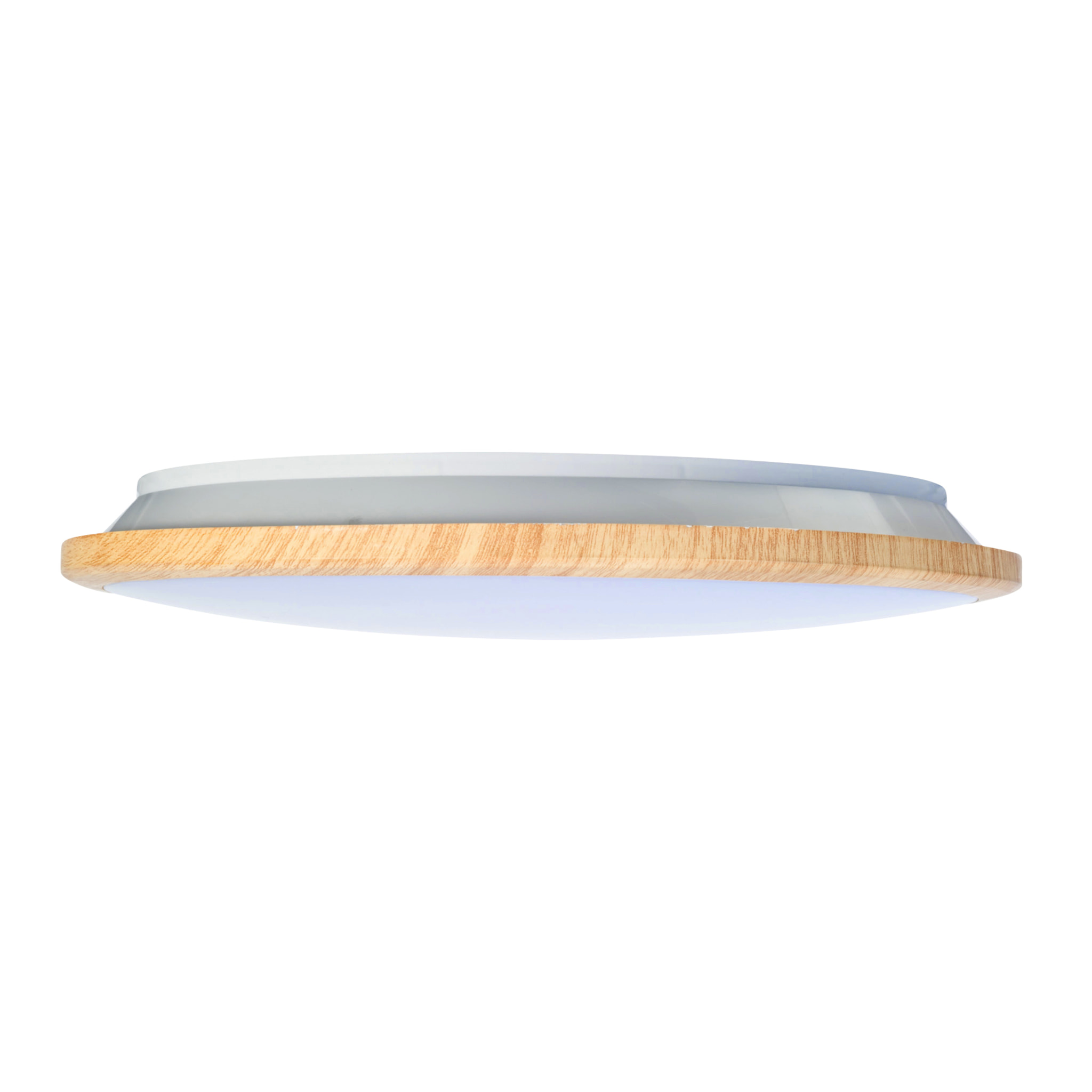 Forlight PLAFÓN IP20 WILLY LED 15.2W BLANCO NEUTRO - 4000K ON-OFF IMITACIÓN MADERA