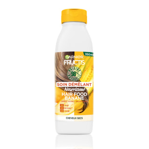 Lot de 6 - Démêlant Hair Food Nourrissant banane Fructis 350ml